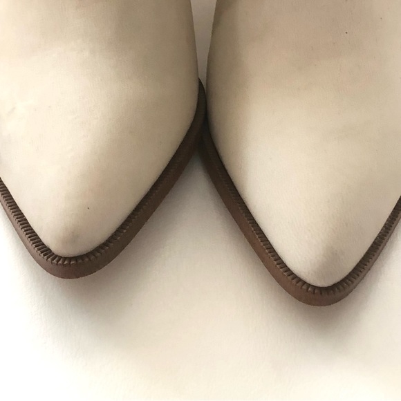 Sam Edelman Neomi Cream Pull-on Booties Sz 8 - Picture 4 of 15